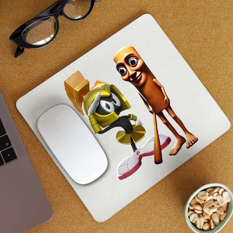 PC, gaming si accesorii - Periferice PC - Mousepad - Mousepad Marvin Martian Tung Sahur Italian Brain rot, CoolTrend, 21x19cm - Infinity.ro