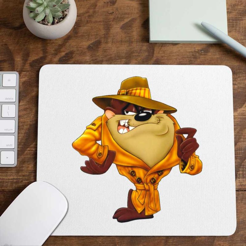 PC, gaming si accesorii - Periferice PC - Mousepad - Mousepad Taz Mafiot Diavol Tasmanian, CoolTrend, 21x19cm - Infinity.ro