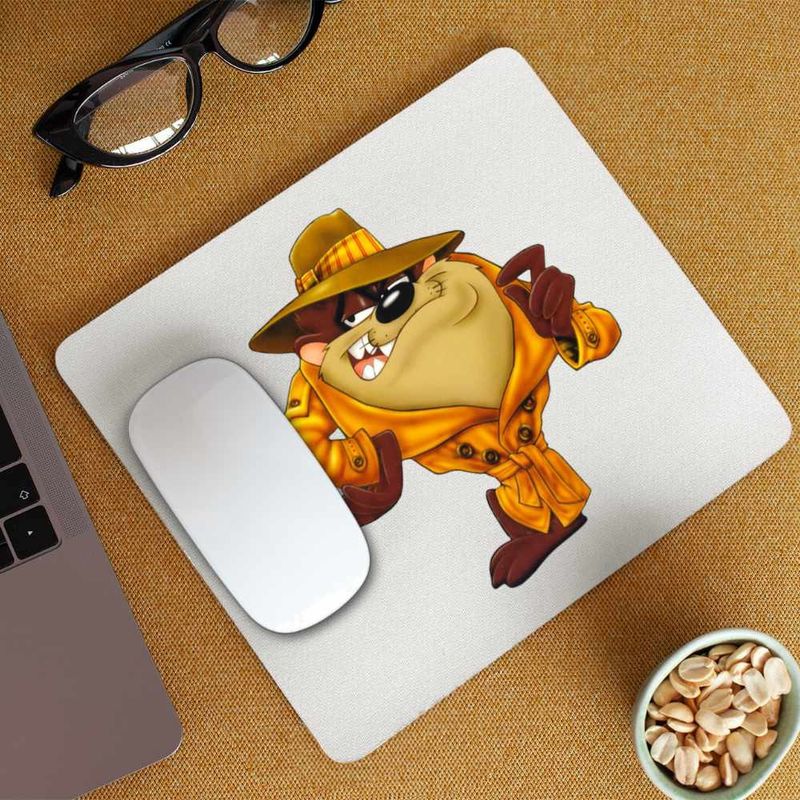 PC, gaming si accesorii - Periferice PC - Mousepad - Mousepad Taz Mafiot Diavol Tasmanian, CoolTrend, 21x19cm - Infinity.ro