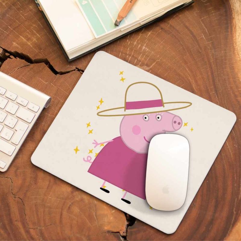 PC, gaming si accesorii - Periferice PC - Mousepad - Mousepad Bunica Purcelusa Peppa Pig CoolTrend, 21x19cm - Infinity.ro