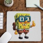 PC, gaming si accesorii - Periferice PC - Mousepad - Mousepad Minecraft SpongeBob Nerd Sponge Bob Pantaloni Patrati CoolTrend, 21x19cm - Infinity.ro