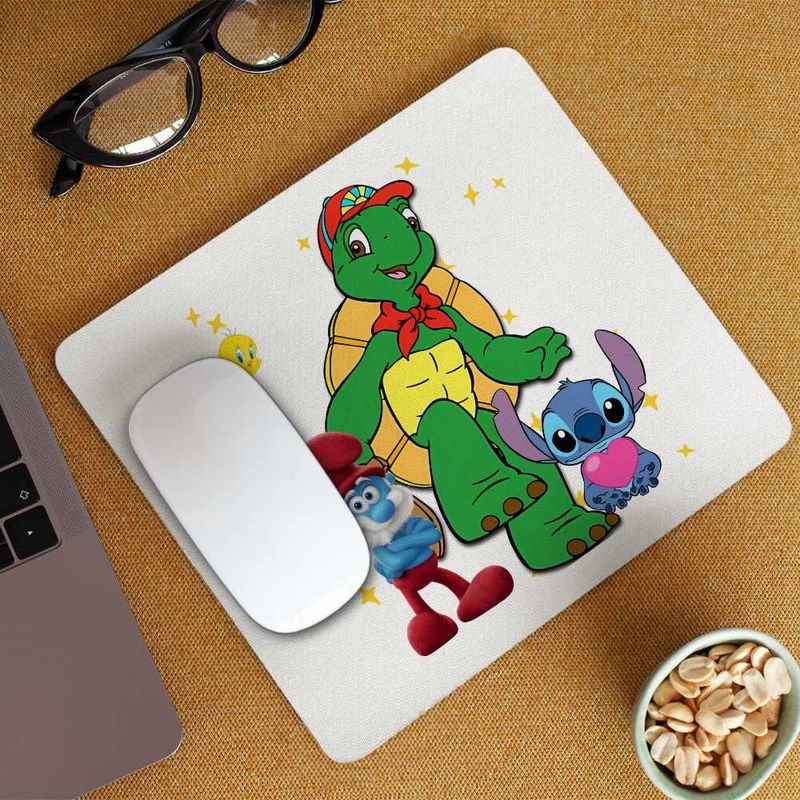 PC, gaming si accesorii - Periferice PC - Mousepad - Mousepad Franklin Desene Animate CoolTrend, 21x19cm - Infinity.ro