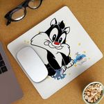 PC, gaming si accesorii - Periferice PC - Mousepad - Mousepad Tweety Sylvester Bebelus CoolTrend, 21x19cm - Infinity.ro