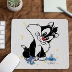 PC, gaming si accesorii - Periferice PC - Mousepad - Mousepad Tweety Sylvester Bebelus CoolTrend, 21x19cm - Infinity.ro
