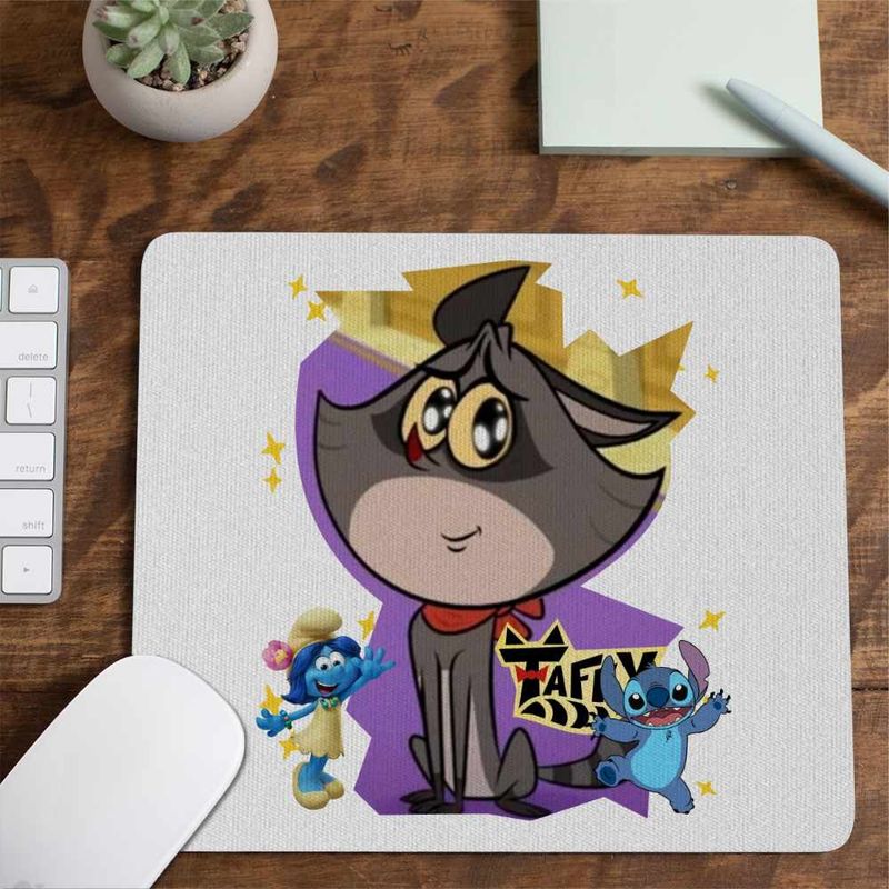 PC, gaming si accesorii - Periferice PC - Mousepad - Mousepad Taffy Desene Animate CoolTrend, 21x19cm - Infinity.ro