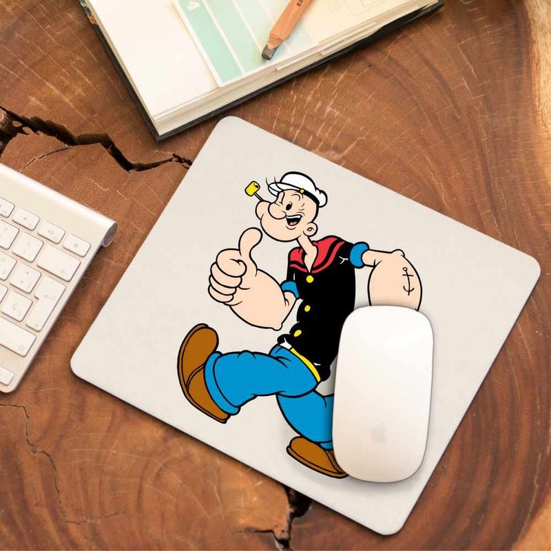 PC, gaming si accesorii - Periferice PC - Mousepad - Mousepad Popeye Marinarul Capitan Vas Vapor, CoolTrend, 21x19cm - Infinity.ro