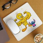 PC, gaming si accesorii - Periferice PC - Mousepad - Mousepad Tweety Culturism Fitness CoolTrend, 21x19cm - Infinity.ro