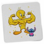 PC, gaming si accesorii - Periferice PC - Mousepad - Mousepad Tweety Culturism Fitness CoolTrend, 21x19cm - Infinity.ro