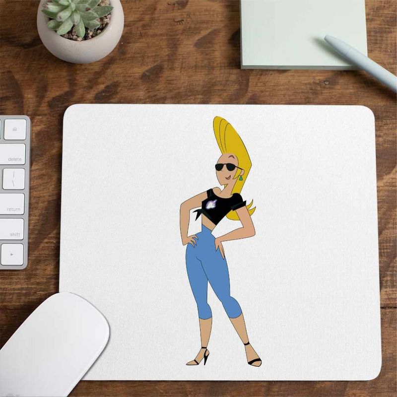 PC, gaming si accesorii - Periferice PC - Mousepad - Mousepad Jenny Brava Johnny Bravo, CoolTrend, 21x19cm - Infinity.ro