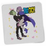 PC, gaming si accesorii - Periferice PC - Mousepad - Mousepad Beast Raven Fanart Teen Titans Go Titani CoolTrend, 21x19cm - Infinity.ro