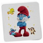 PC, gaming si accesorii - Periferice PC - Mousepad - Mousepad Strumfii Papa Strumf Strunf CoolTrend, 21x19cm - Infinity.ro