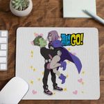 PC, gaming si accesorii - Periferice PC - Mousepad - Mousepad Beast Raven Fanart Teen Titans Go Titani CoolTrend, 21x19cm - Infinity.ro