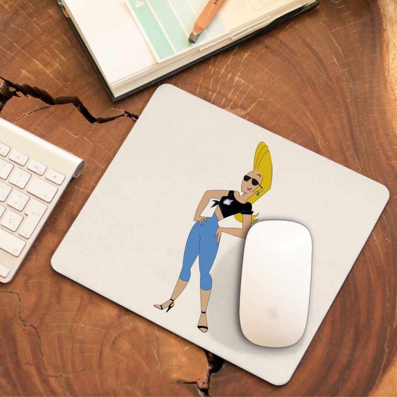 PC, gaming si accesorii - Periferice PC - Mousepad - Mousepad Jenny Brava Johnny Bravo, CoolTrend, 21x19cm - Infinity.ro
