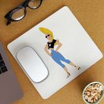 PC, gaming si accesorii - Periferice PC - Mousepad - Mousepad Jenny Brava Johnny Bravo, CoolTrend, 21x19cm - Infinity.ro