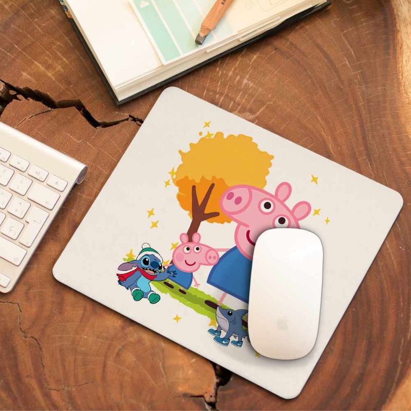 PC, gaming si accesorii - Periferice PC - Mousepad - Mousepad Purcelusa Peppa Pig Parc Pepa CoolTrend, 21x19cm - Infinity.ro