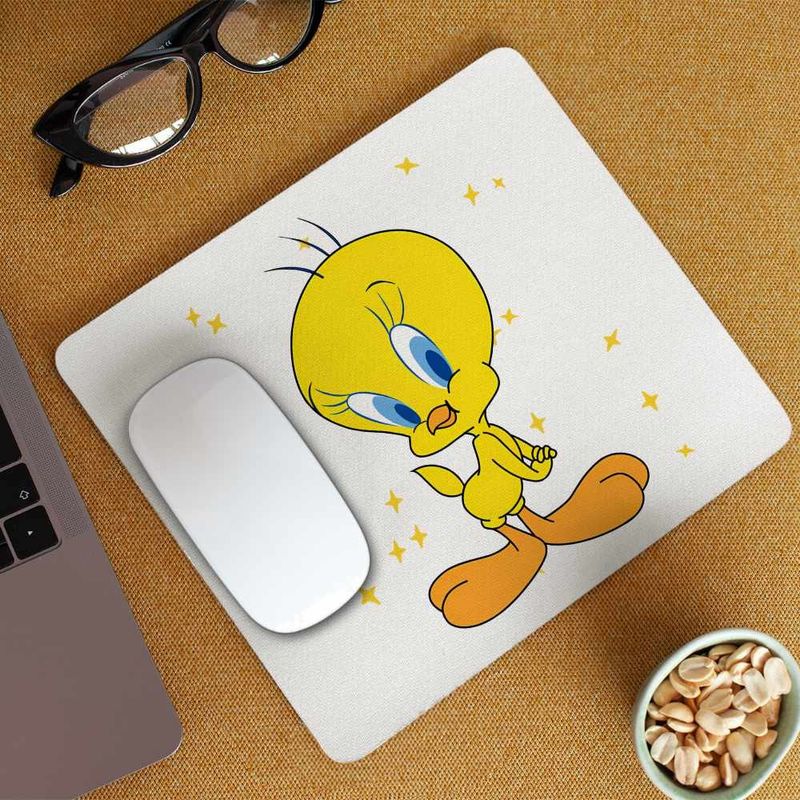 PC, gaming si accesorii - Periferice PC - Mousepad - Mousepad Tweety Looney Tunes CoolTrend, 21x19cm - Infinity.ro