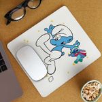 PC, gaming si accesorii - Periferice PC - Mousepad - Mousepad Strumfii Neindemanaticul Impiedicatul CoolTrend, 21x19cm - Infinity.ro