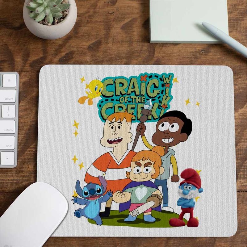 PC, gaming si accesorii - Periferice PC - Mousepad - Mousepad Craig si Dumbrava Kelsey Mercer CoolTrend, 21x19cm - Infinity.ro