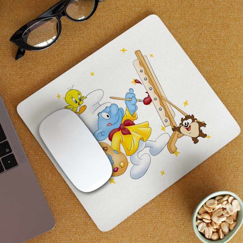 PC, gaming si accesorii - Periferice PC - Mousepad - Mousepad Strumf Pictor CoolTrend, 21x19cm - Infinity.ro