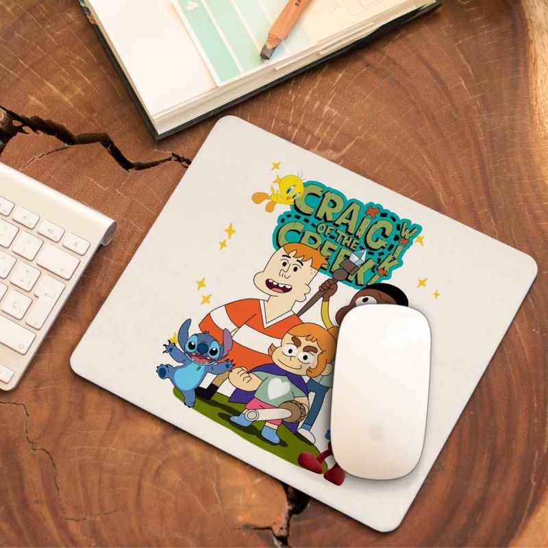 PC, gaming si accesorii - Periferice PC - Mousepad - Mousepad Craig si Dumbrava Kelsey Mercer CoolTrend, 21x19cm - Infinity.ro