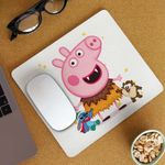 PC, gaming si accesorii - Periferice PC - Mousepad - Mousepad Peppa Pig Vampir CoolTrend, 21x19cm - Infinity.ro