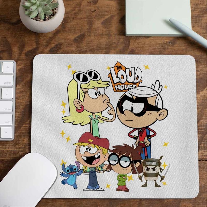 PC, gaming si accesorii - Periferice PC - Mousepad - Mousepad Casa Loud Lincoln Supererou CoolTrend, 21x19cm - Infinity.ro