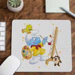 PC, gaming si accesorii - Periferice PC - Mousepad - Mousepad Strumf Pictor CoolTrend, 21x19cm - Infinity.ro