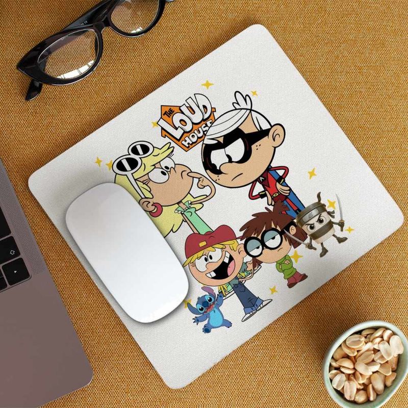 PC, gaming si accesorii - Periferice PC - Mousepad - Mousepad Casa Loud Lincoln Supererou CoolTrend, 21x19cm - Infinity.ro