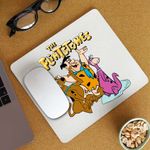 PC, gaming si accesorii - Periferice PC - Mousepad - Mousepad Familia Flintstone Scooby Doo Dino Catel, CoolTrend, 21x19cm - Infinity.ro