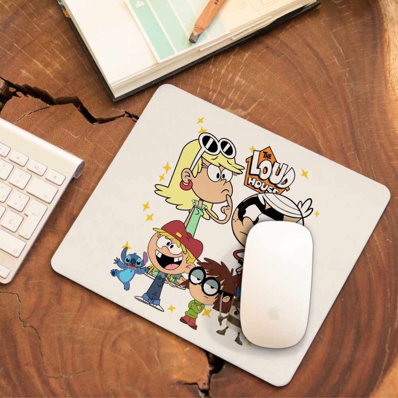 PC, gaming si accesorii - Periferice PC - Mousepad - Mousepad Casa Loud Lincoln Supererou CoolTrend, 21x19cm - Infinity.ro