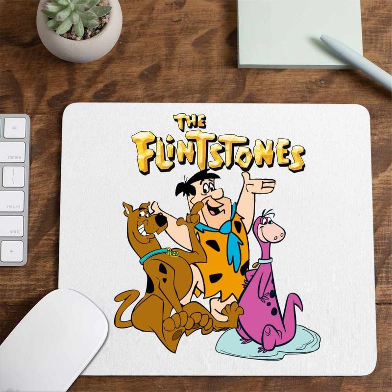 PC, gaming si accesorii - Periferice PC - Mousepad - Mousepad Familia Flintstone Scooby Doo Dino Catel, CoolTrend, 21x19cm - Infinity.ro