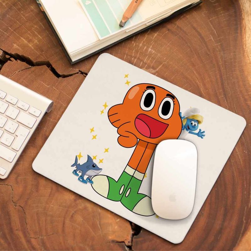 PC, gaming si accesorii - Periferice PC - Mousepad - Mousepad Gumball Darwin Gumbal CoolTrend, 21x19cm - Infinity.ro