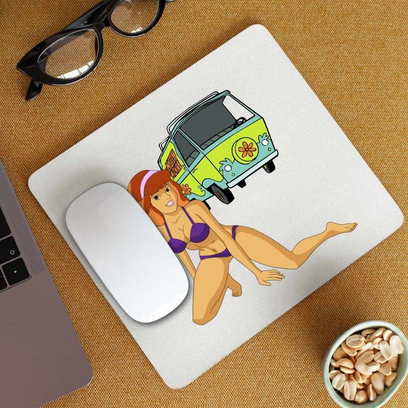 PC, gaming si accesorii - Periferice PC - Mousepad - Mousepad Scooby-Doo Daphne Bikini Costum Baie, CoolTrend, 21x19cm - Infinity.ro