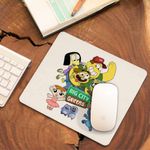 PC, gaming si accesorii - Periferice PC - Mousepad - Mousepad Familia Green la Oras Desene CoolTrend, 21x19cm - Infinity.ro