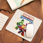 PC, gaming si accesorii - Periferice PC - Mousepad - Mousepad Iron Man Awesome Friends CoolTrend, 21x19cm - Infinity.ro