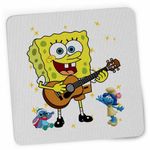 PC, gaming si accesorii - Periferice PC - Mousepad - Mousepad SpongeBob Desene Animate Chitara CoolTrend, 21x19cm - Infinity.ro