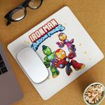 PC, gaming si accesorii - Periferice PC - Mousepad - Mousepad Iron Man Awesome Friends CoolTrend, 21x19cm - Infinity.ro