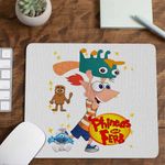 PC, gaming si accesorii - Periferice PC - Mousepad - Mousepad Phineas si Ferb Dublat Perry Alearga CoolTrend, 21x19cm - Infinity.ro