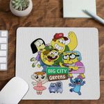 PC, gaming si accesorii - Periferice PC - Mousepad - Mousepad Familia Green la Oras Desene CoolTrend, 21x19cm - Infinity.ro