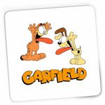 PC, gaming si accesorii - Periferice PC - Mousepad - Mousepad Garfield Odie Limba Pisica Catel Desene, CoolTrend, 21x19cm - Infinity.ro