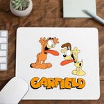 PC, gaming si accesorii - Periferice PC - Mousepad - Mousepad Garfield Odie Limba Pisica Catel Desene, CoolTrend, 21x19cm - Infinity.ro