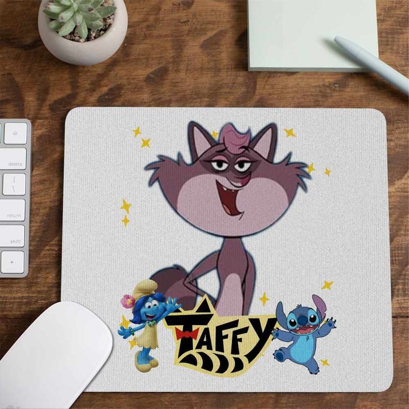 PC, gaming si accesorii - Periferice PC - Mousepad - Mousepad Taffy Mish Desen Animat CoolTrend, 21x19cm - Infinity.ro