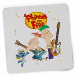 PC, gaming si accesorii - Periferice PC - Mousepad - Mousepad Phineas and Ferb Chitara Trupa CoolTrend, 21x19cm - Infinity.ro