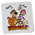 PC, gaming si accesorii - Periferice PC - Mousepad - Mousepad Bunnicula Draculas Vampirul Iepuras All Gang CoolTrend, 21x19cm - Infinity.ro