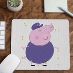 PC, gaming si accesorii - Periferice PC - Mousepad - Mousepad Bunicu Purcelusa Peppa Pig CoolTrend, 21x19cm - Infinity.ro