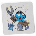 PC, gaming si accesorii - Periferice PC - Mousepad - Mousepad Strumfii Fierarul Potcovar Potcoava CoolTrend, 21x19cm - Infinity.ro