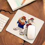PC, gaming si accesorii - Periferice PC - Mousepad - Mousepad Bugs Bunny Rebel Rapper Hip Hop Taz CoolTrend, 21x19cm - Infinity.ro