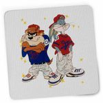 PC, gaming si accesorii - Periferice PC - Mousepad - Mousepad Bugs Bunny Rebel Rapper Hip Hop Taz CoolTrend, 21x19cm - Infinity.ro