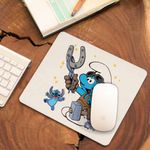 PC, gaming si accesorii - Periferice PC - Mousepad - Mousepad Strumfii Fierarul Potcovar Potcoava CoolTrend, 21x19cm - Infinity.ro