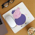 PC, gaming si accesorii - Periferice PC - Mousepad - Mousepad Bunicu Purcelusa Peppa Pig CoolTrend, 21x19cm - Infinity.ro